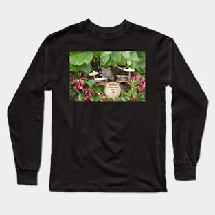 drummer mouse Long Sleeve T-Shirt